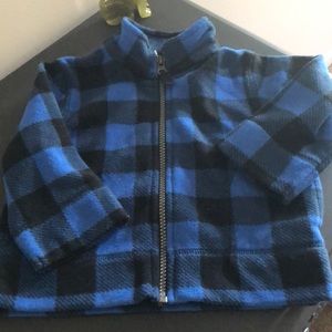 Baby boy coat fleece fabric 12 month